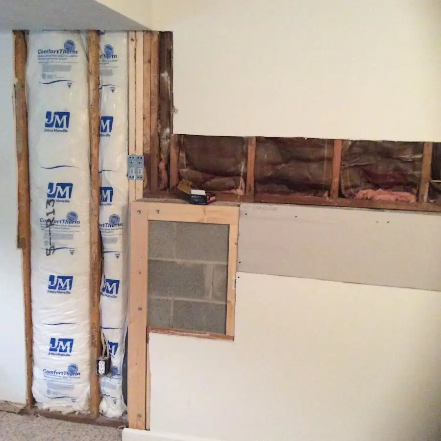 Wall insulation replacement during Odor Removal & Deodorization in Deer Park